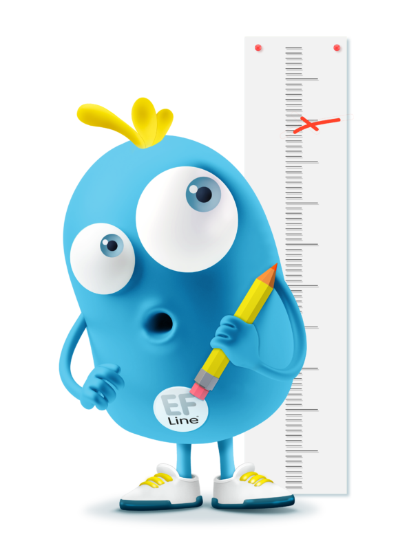 Bulle mesurant sa taille